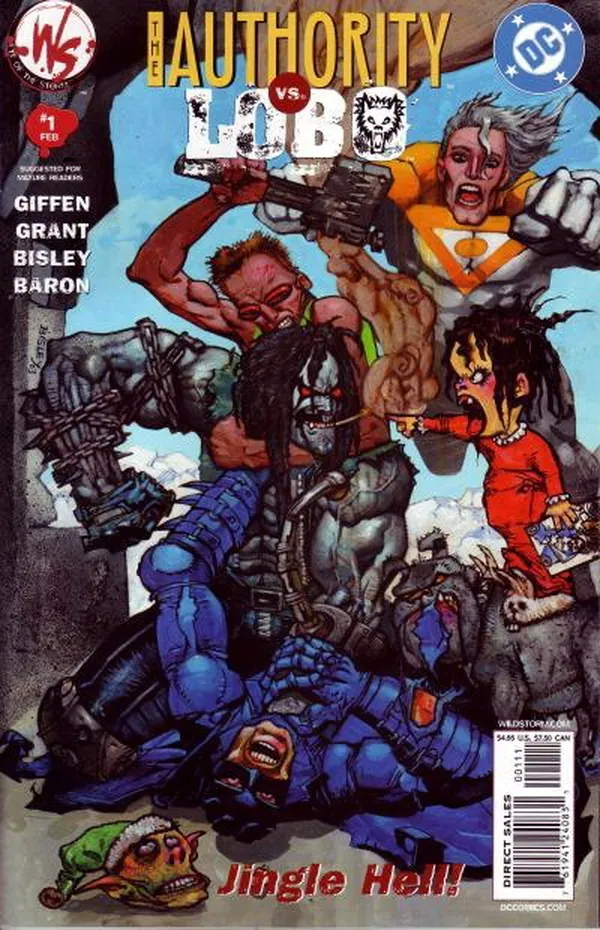 Cover of The Authority / Lobo: Jingle Hell #1