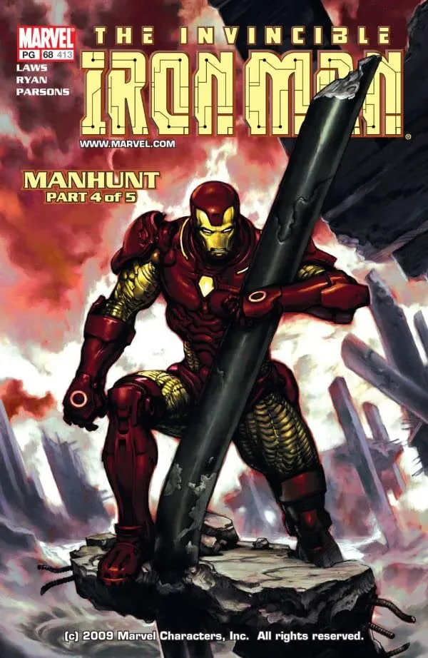 Cover of Iron Man #68 (413)