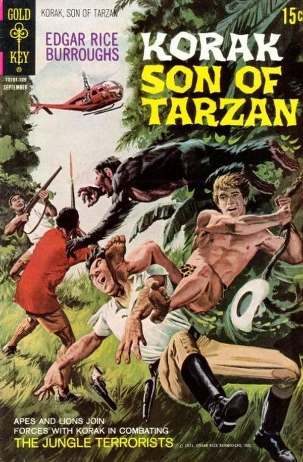 Cover of Edgar Rice Burroughs Korak, Son of Tarzan #43