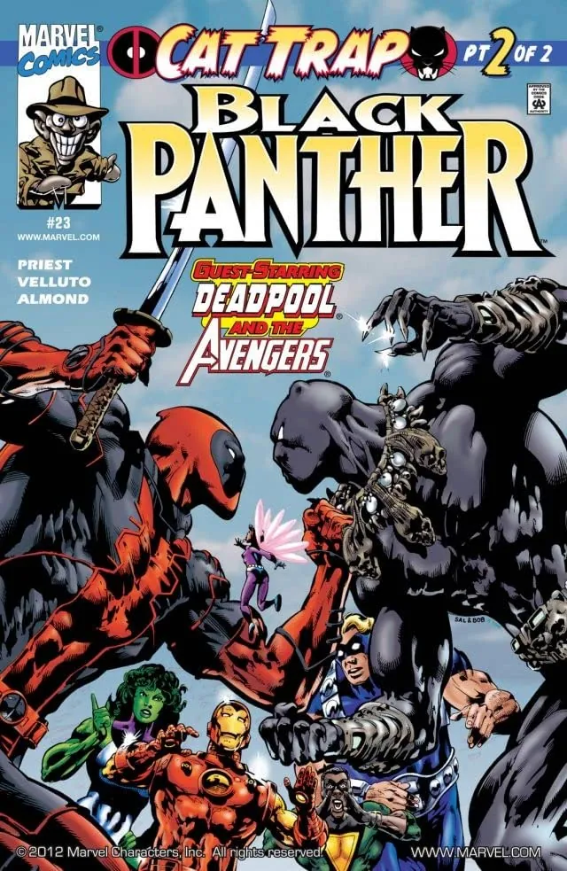 Cover of Black Panther #23