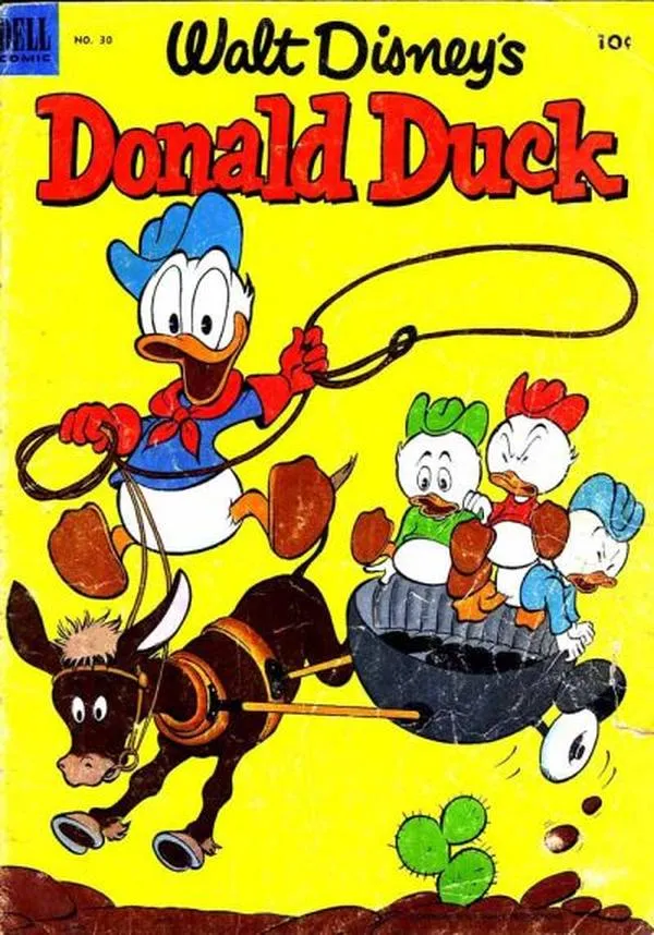 Cover of Walt Disney's Donald Duck #30