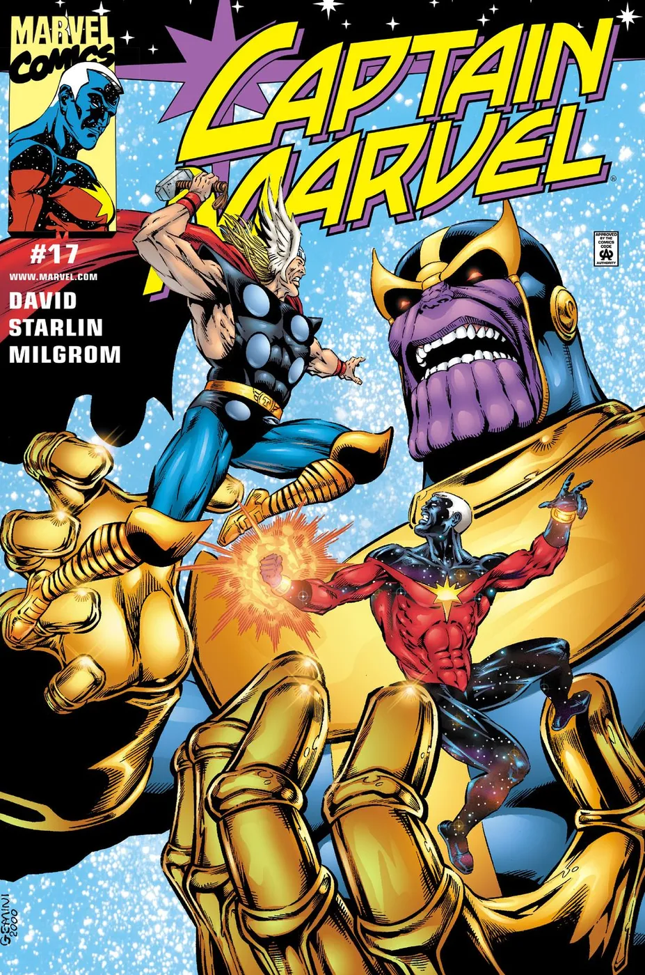 Cover of Captain Marvel #17