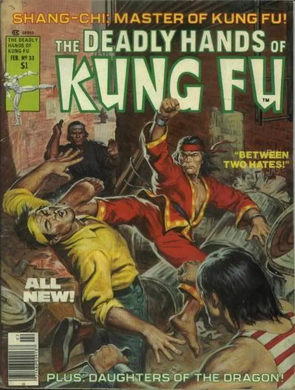 Cover of The Deadly Hands of Kung Fu #33