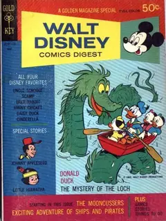 Cover of Walt Disney Comics Digest #11