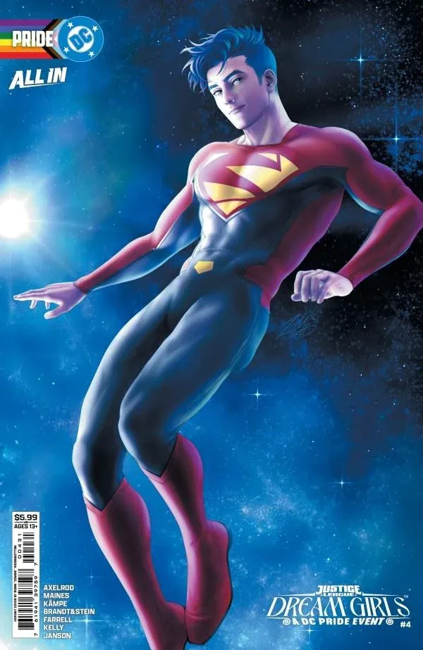 Cover of Justice League: Dream Girls - A DC Pride Event #4