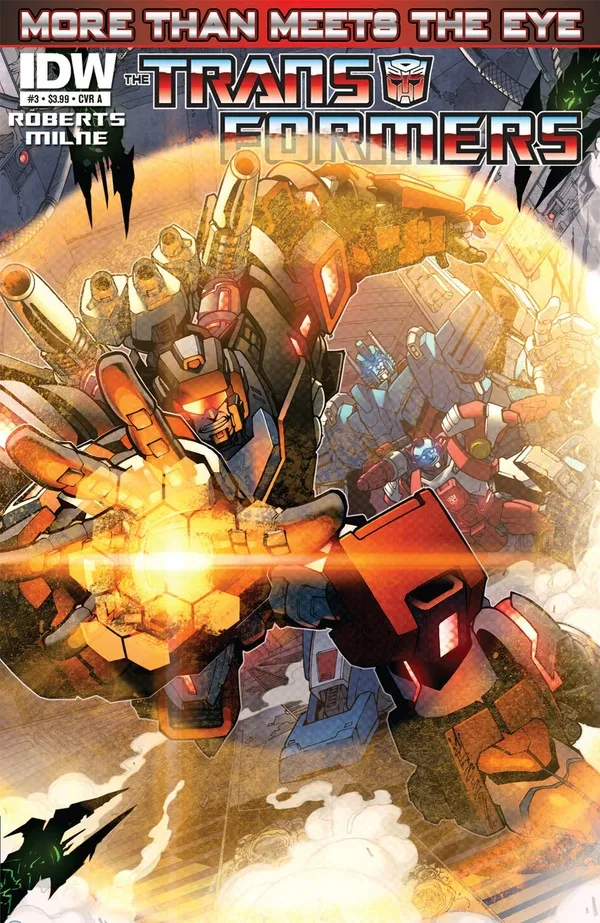 Cover of The Transformers: More Than Meets the Eye #3