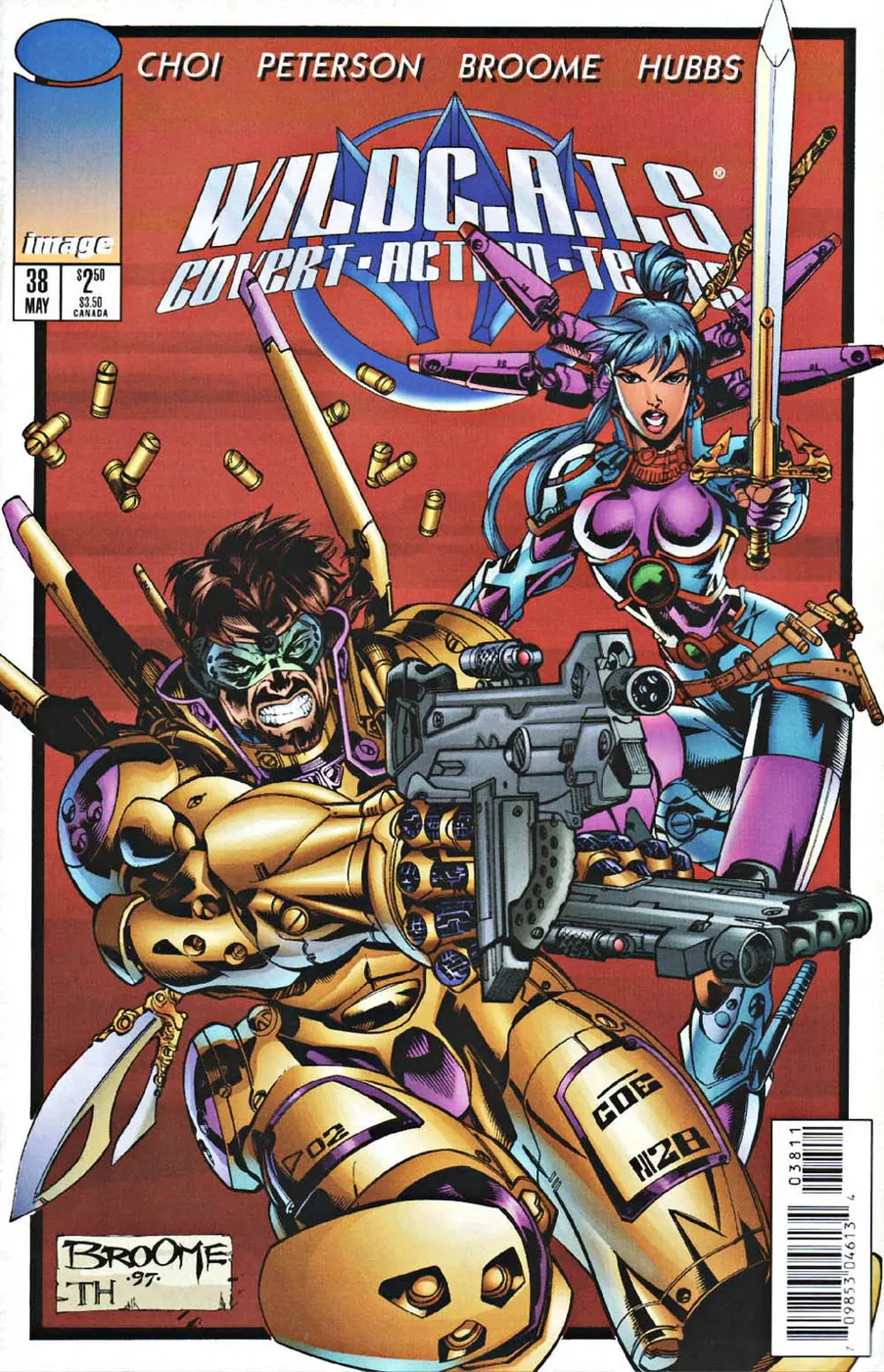 Cover of WildC.A.T.s #38