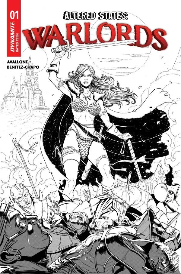 Cover of Altered States: Warlords #1