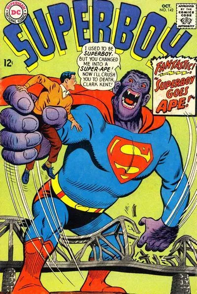 Cover of Superboy #142