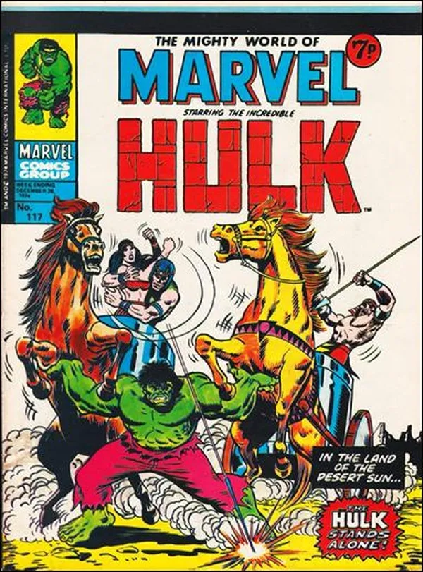 Cover of The Mighty World of Marvel #117