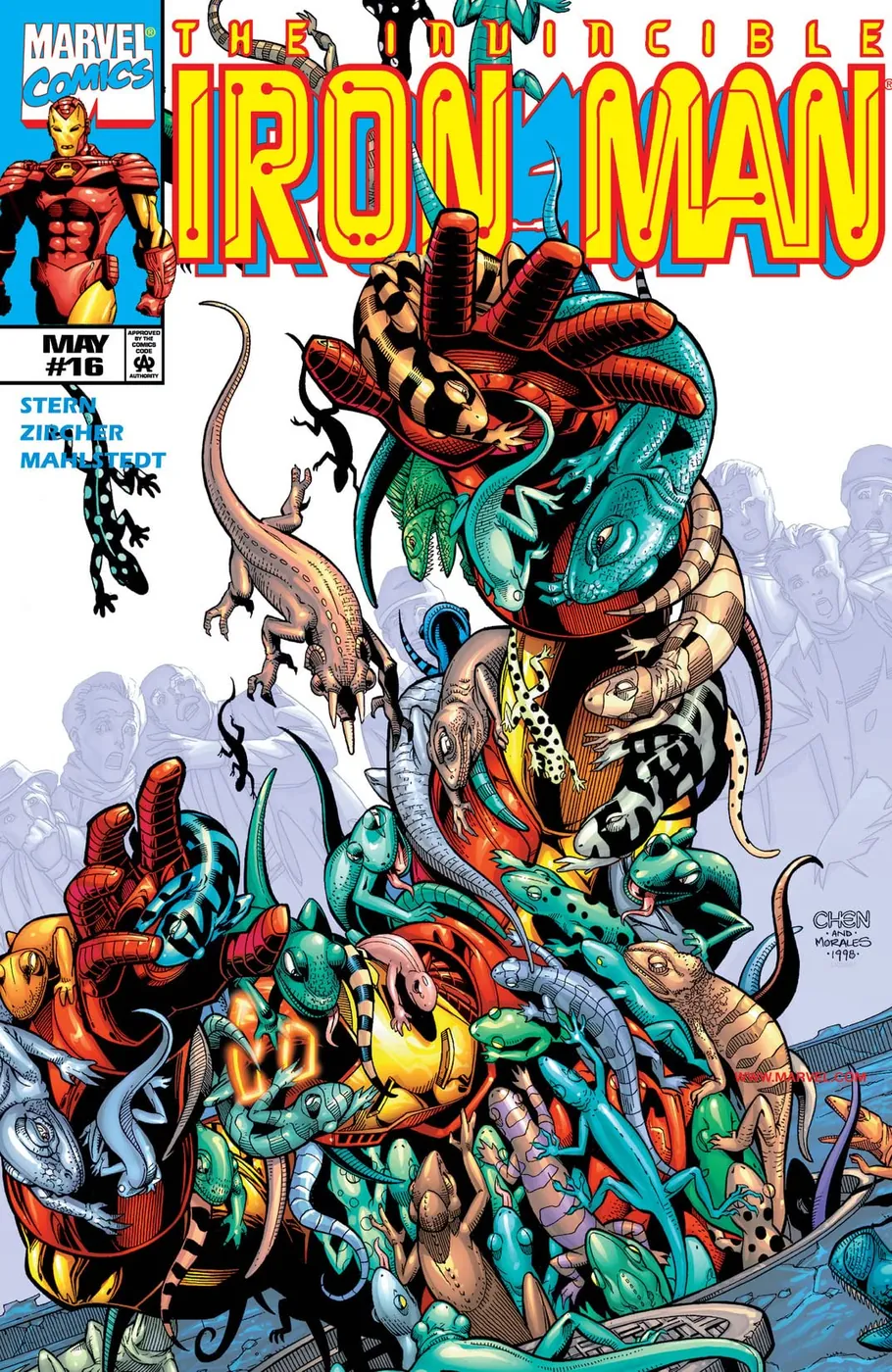 Cover of Iron Man #16