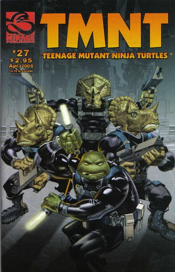 Cover of TMNT: Teenage Mutant Ninja Turtles #27