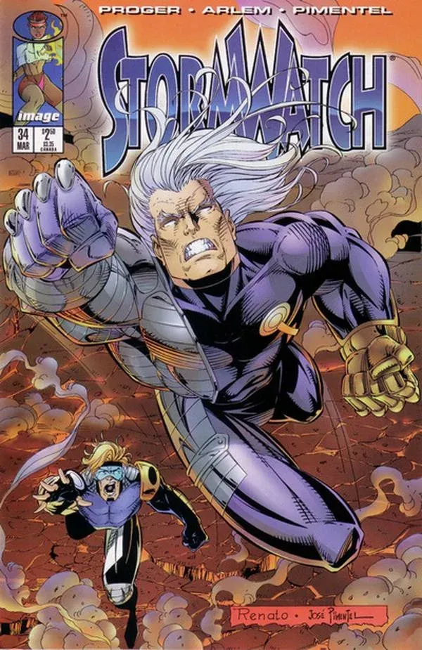 Cover of Stormwatch #34