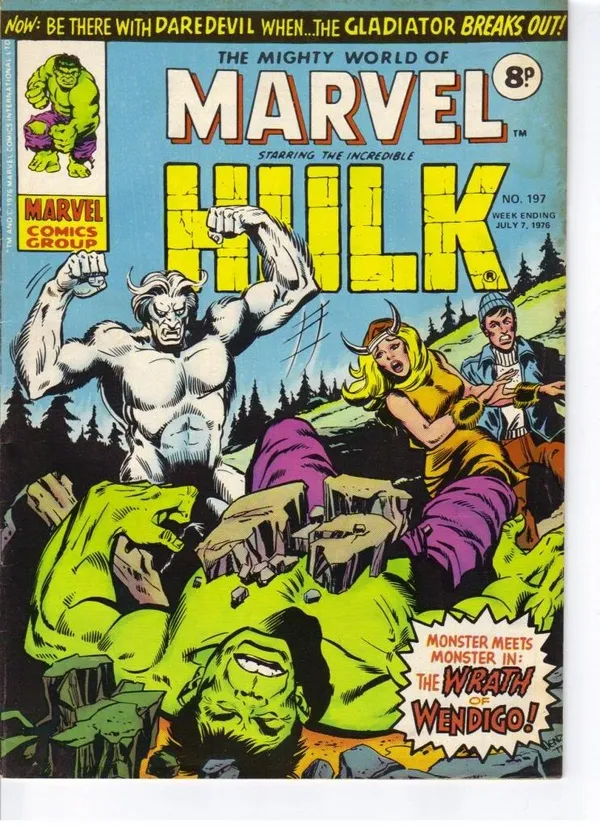 Cover of The Mighty World of Marvel #197
