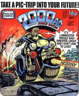 Cover of 2000 AD #254