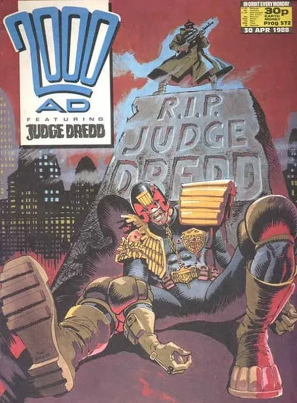 Cover of 2000 AD #572