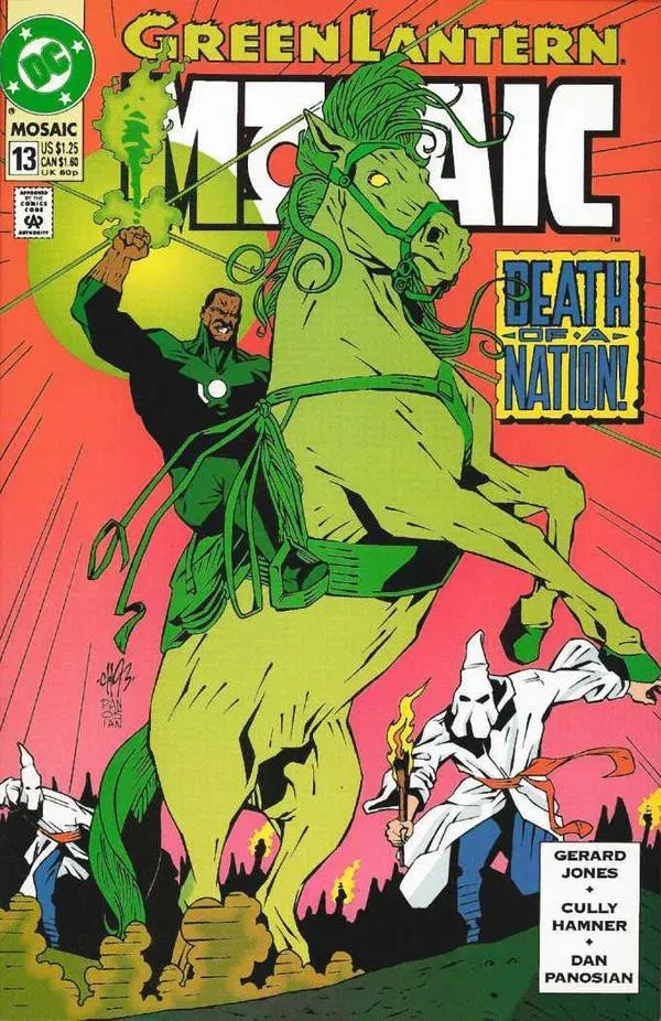 Cover of Green Lantern: Mosaic #13