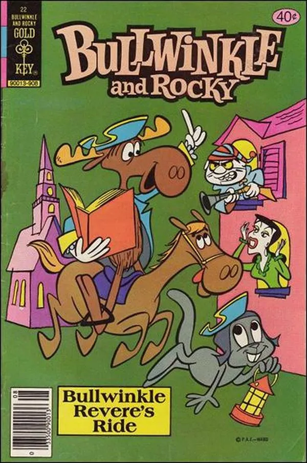 Cover of Bullwinkle and Rocky #1