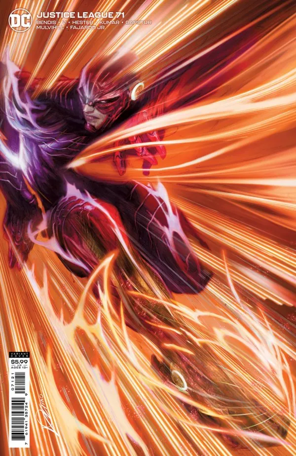 Cover of Justice League #71