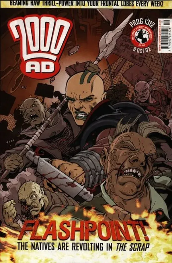 Cover of 2000 AD #1312