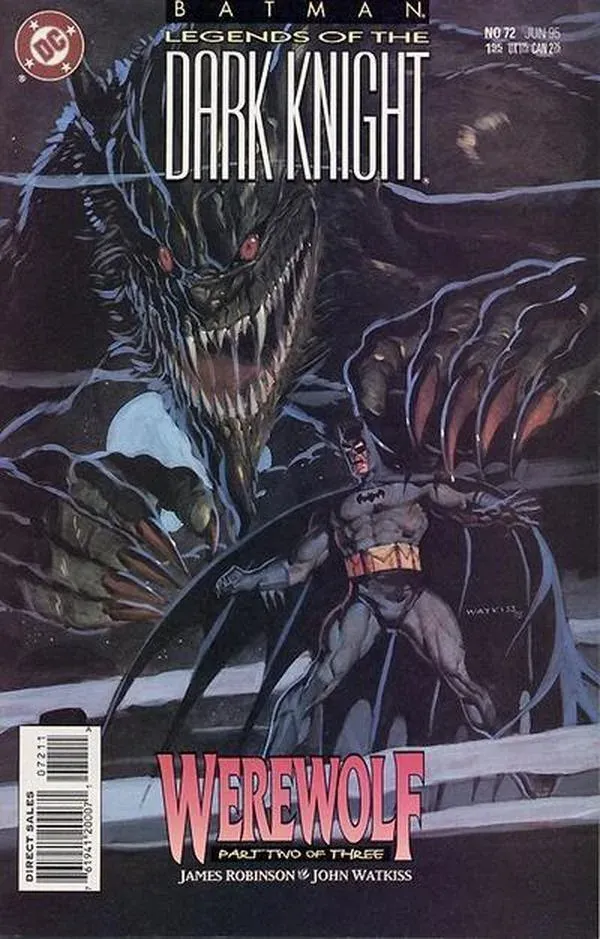 Cover of Batman: Legends of the Dark Knight #72