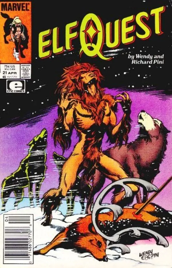 Cover of ElfQuest #21