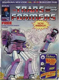 Cover of The Transformers #27