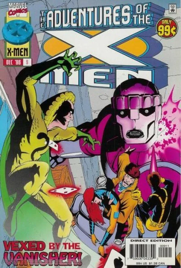 Cover of The Adventures of the X-Men #9