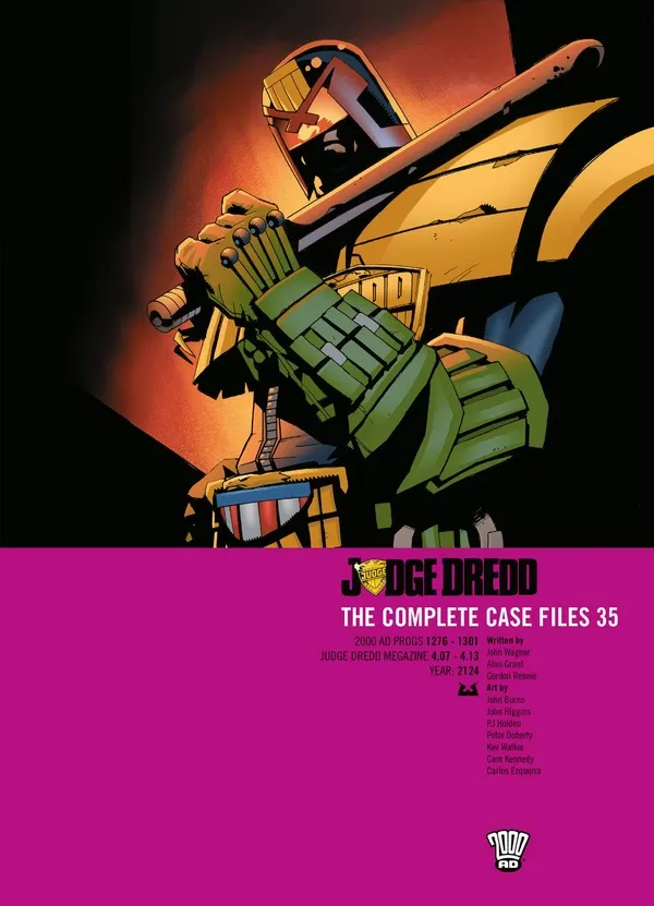 Cover of Judge Dredd: The Complete Case Files #35