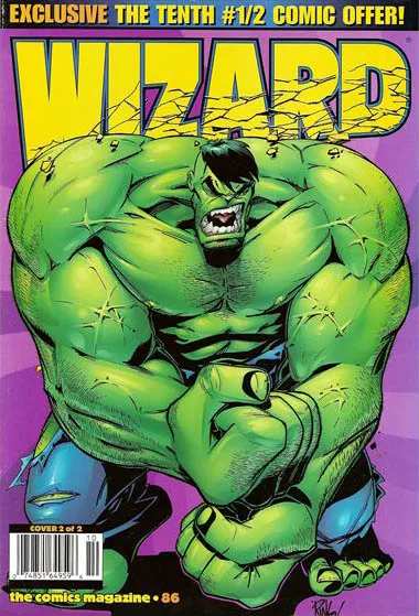 Cover of Wizard: The Comics Magazine #86
