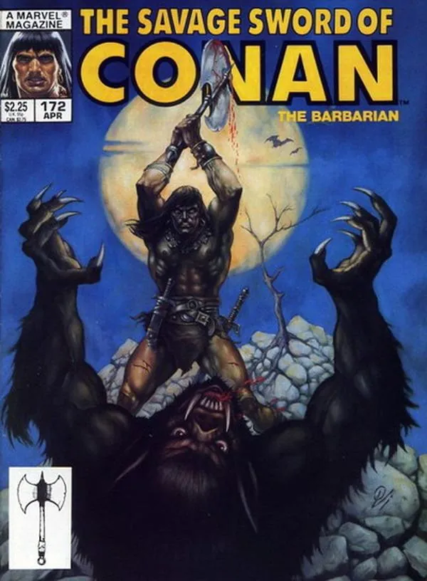 Cover of The Savage Sword of Conan #172