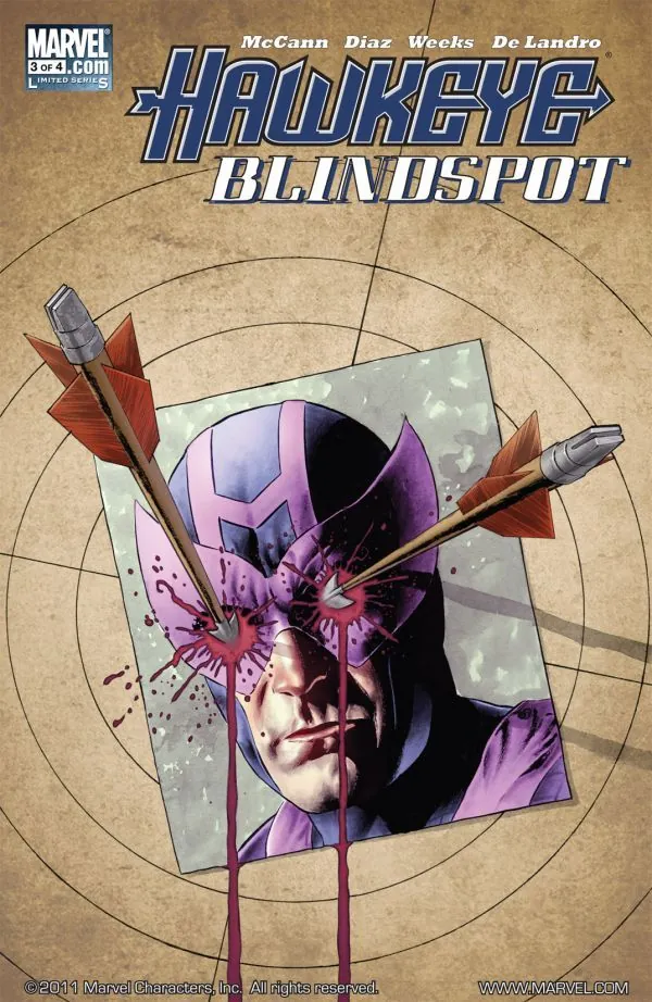 Cover of Hawkeye: Blindspot #3