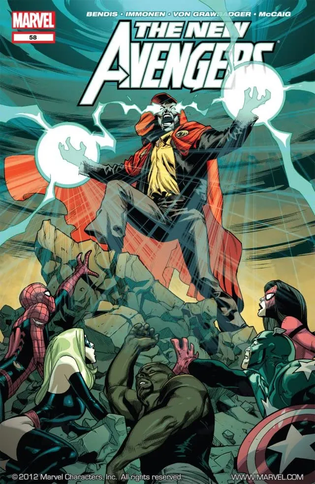 Cover of New Avengers #58