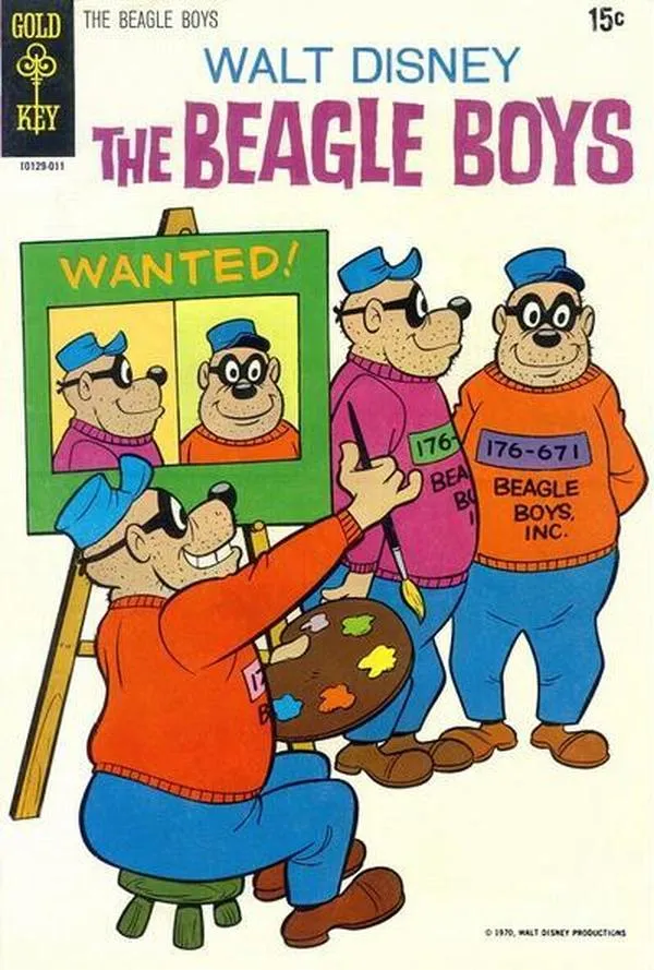 Cover of Walt Disney the Beagle Boys #10