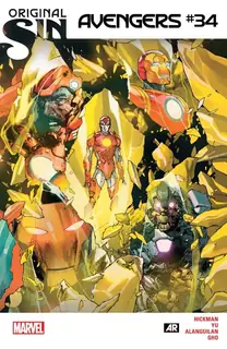 Cover of Avengers #34