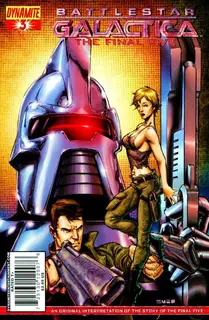 Cover of Battlestar Galactica: The Final Five #3