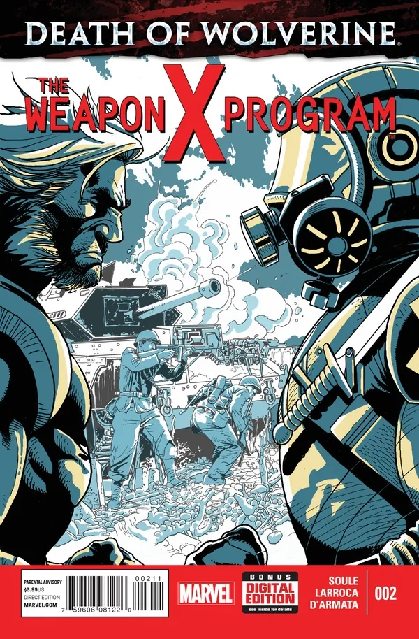 Cover of Death of Wolverine: The Weapon X Program #2