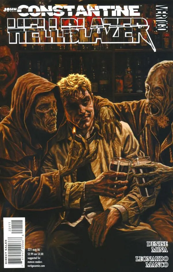 Cover of Hellblazer #221