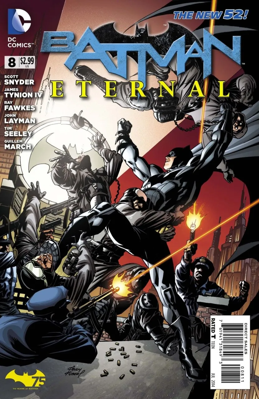 Cover of Batman Eternal #8