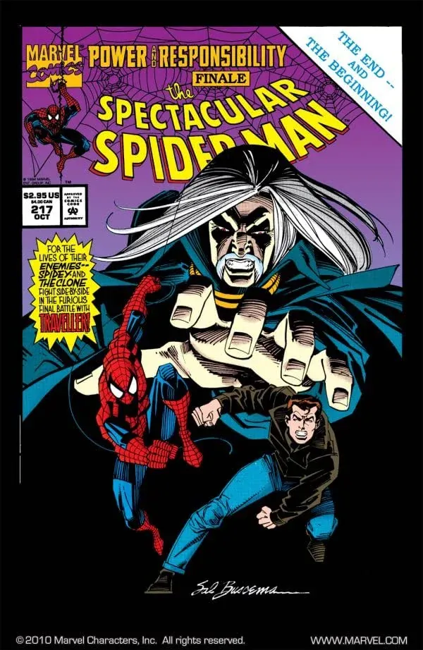 Cover of The Spectacular Spider-Man #217