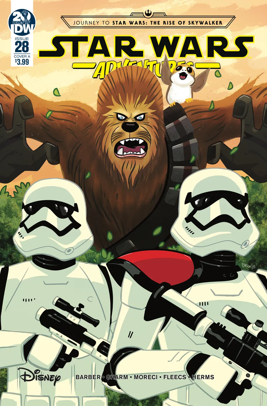 Cover of Star Wars Adventures #28