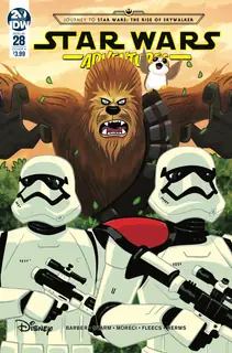 Cover of Star Wars Adventures #28