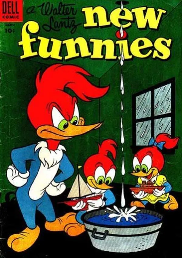 Cover of Walter Lantz New Funnies #217