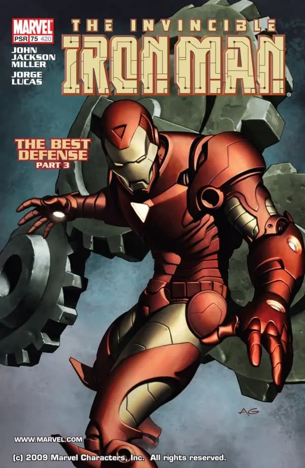 Cover of Iron Man #75 (420)