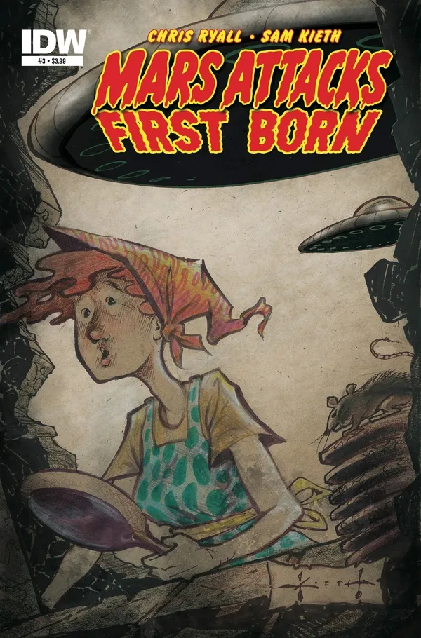 Cover of Mars Attacks: First Born #3