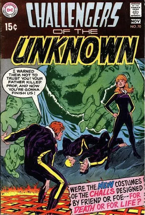 Cover of Challengers of the Unknown #70