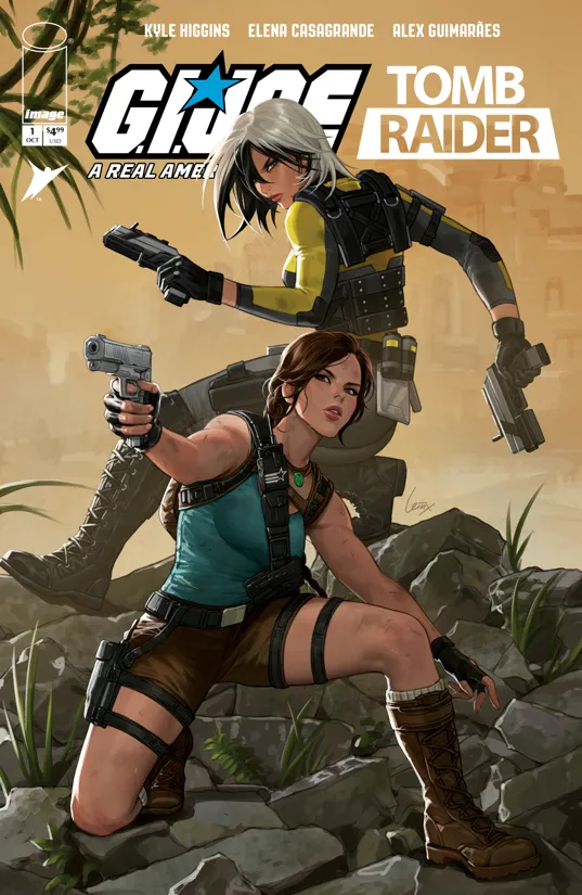 Cover of G.I. Joe: A Real American Hero / Tomb Raider #1