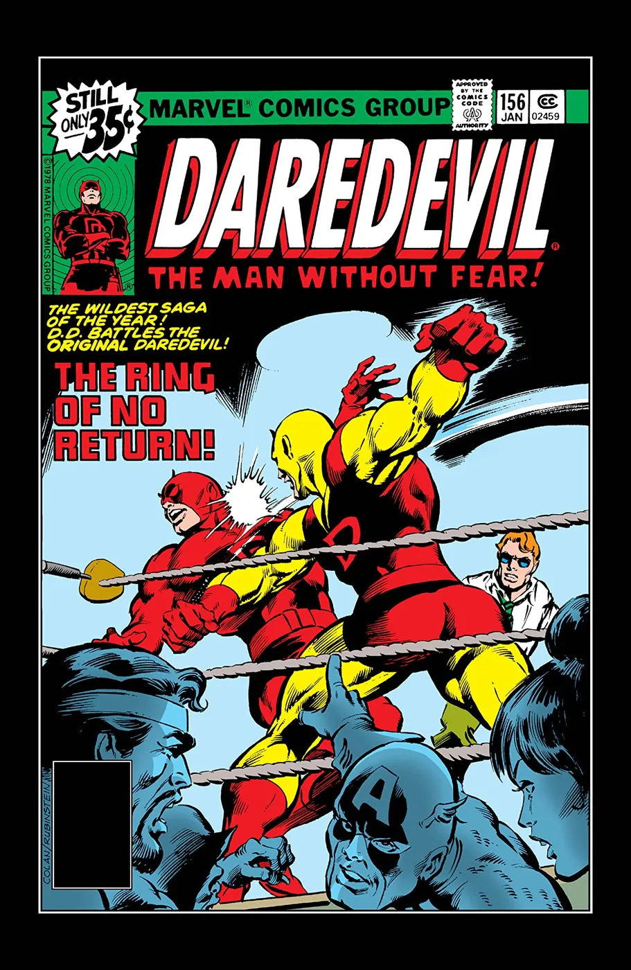 Cover of Daredevil #156