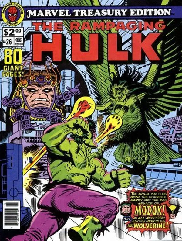 Cover of Marvel Treasury Edition #26