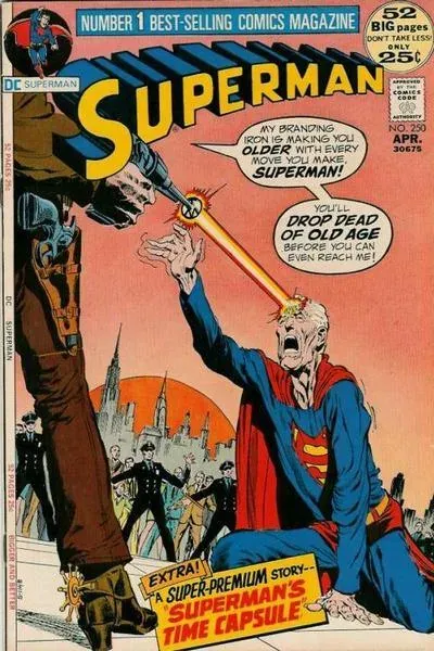 Cover of Superman #250